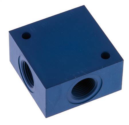 4-way Air Distributor G3/8'' Aluminium 16 bar (224.8 psi)