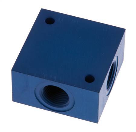 4-way Air Distributor G3/8'' Aluminium 16 bar (224.8 psi)