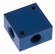 4-way Air Distributor G3/8'' Aluminium 16 bar (224.8 psi)