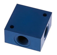 4-way Air Distributor G3/8'' Aluminium 16 bar (224.8 psi)