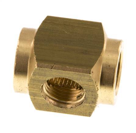 4-way Air Distributor G1/8'' Brass 16 bar (224.8 psi) [2 Pieces]