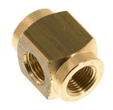 4-way Air Distributor G1/8'' Brass 16 bar (224.8 psi) [2 Pieces]