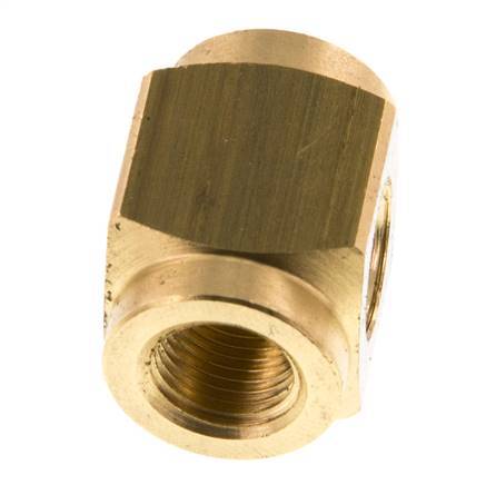 4-way Air Distributor G1/8'' Brass 16 bar (224.8 psi) [2 Pieces]