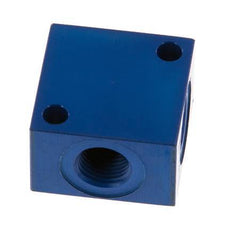 4-way Air Distributor G1/8'' Aluminium 16 bar (224.8 psi)