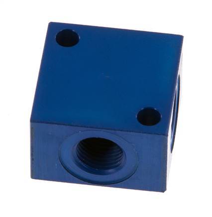 4-way Air Distributor G1/8'' Aluminium 16 bar (224.8 psi)
