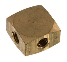 4-way Air Distributor M5 Brass 16 bar (224.8 psi)