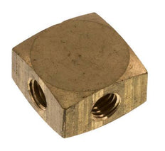 4-way Air Distributor M5 Brass 16 bar (224.8 psi)