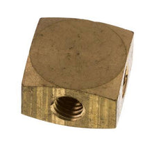 4-way Air Distributor M5 Brass 16 bar (224.8 psi)