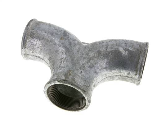 Racor en T Rp2'' Hembra Fundición maleable 25bar (351.25psi)