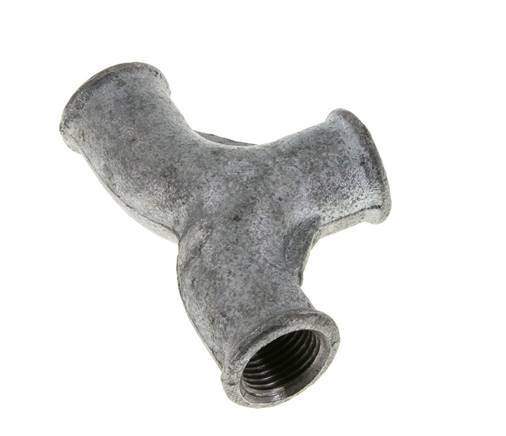 Racor en T Rp1/2'' Hembra Fundición maleable 25bar (351.25psi)