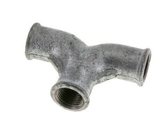 Racor en T Rp1/2'' Hembra Fundición maleable 25bar (351.25psi)