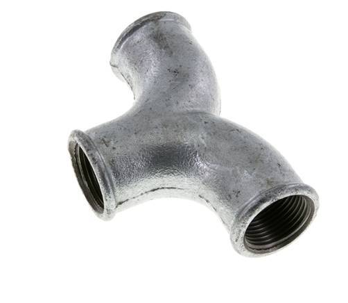 Racor en T Rp1'' Hembra Fundición maleable 25bar (351.25psi)