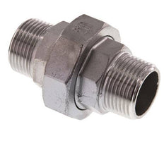 Racor recto de unión R1'' Acero inoxidable Junta plana PTFE 16bar (224.8psi)