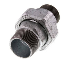 Racor recto de unión R1 1/2'' Junta plana de hierro fundido 25bar (351.25psi)