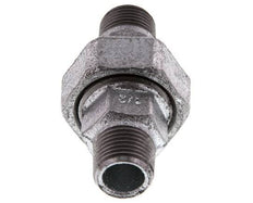 Racor recto de unión R1/2'' Junta plana de hierro fundido 25bar (351.25psi)