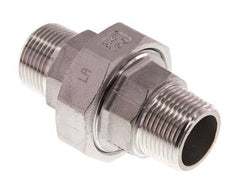 Racor recto de unión R3/4'' Acero inoxidable Junta plana PTFE 16bar (224.8psi)