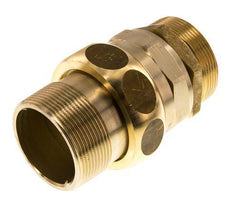 Unión Conector Recto R2'' Latón Junta Plana Centellen 16bar (224.8psi)