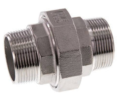 Racor recto de unión R1 1/2'' Acero inoxidable Junta plana PTFE 16bar (224.8psi)