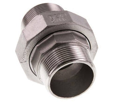 Racor recto de unión R1 1/2'' Acero inoxidable Junta plana PTFE 16bar (224.8psi)