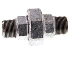 Racor recto de unión R3/4'' Junta plana de hierro fundido 25bar (351.25psi)