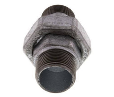 Racor recto de unión R1 1/4'' Junta plana de hierro fundido 25bar (351.25psi)