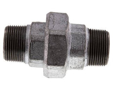 Racor recto de unión R1 1/4'' Junta plana de hierro fundido 25bar (351.25psi)