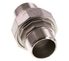 Racor recto de unión R1 1/4'' Acero inoxidable Junta plana PTFE 16bar (224.8psi)