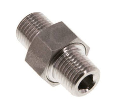 Espiga doble R1/4'' Separable Junta cónica de acero inoxidable 40bar (562.0psi)