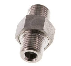 Espiga doble R1/4'' Separable Junta cónica de acero inoxidable 40bar (562.0psi)