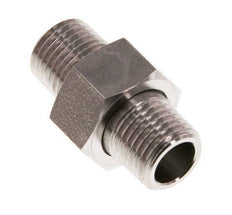 Espiga doble R1/4'' Separable Junta cónica de acero inoxidable 40bar (562.0psi)