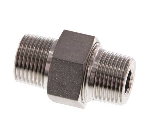 Espiga doble R3/8'' Separable Sello cónico de acero inoxidable 40bar (562.0psi)