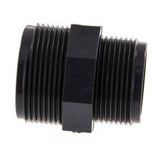 Reducing Double Nipple G1 1/4'' x G1 1/2'' PVC-U 16bar (224.8psi) EN 1452-3 [2 Pieces]