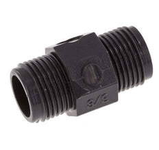 Reducing Double Nipple G3/8'' PVC-U 16bar (224.8psi) EN 1452-3 [5 Pieces]
