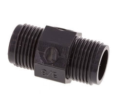 Reducing Double Nipple G3/8'' PVC-U 16bar (224.8psi) EN 1452-3 [5 Pieces]