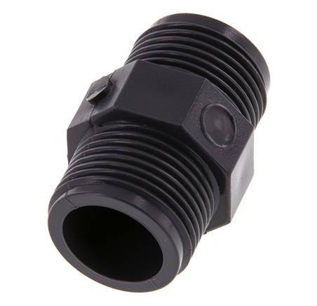 Reducing Double Nipple G3/4'' PVC-U 16bar (224.8psi) EN 1452-3 [5 Pieces]