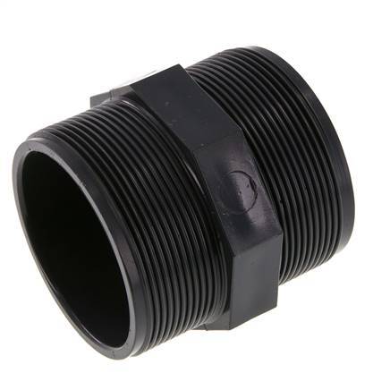 Racor reductor doble G2 1/2'' PVC-U 16bar (224.8psi) EN 1452-3