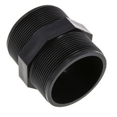 Racor reductor doble G2 1/2'' PVC-U 16bar (224.8psi) EN 1452-3