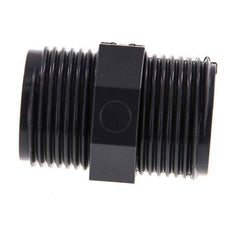 Reducing Double Nipple G1'' PVC-U 16bar (224.8psi) EN 1452-3 [5 Pieces]