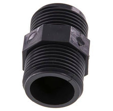 Reducing Double Nipple G1'' PVC-U 16bar (224.8psi) EN 1452-3 [5 Pieces]