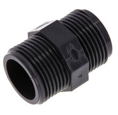 Reducing Double Nipple G1'' PVC-U 16bar (224.8psi) EN 1452-3 [5 Pieces]