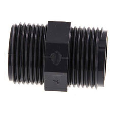 Reducing Double Nipple G1'' PVC-U 16bar (224.8psi) EN 1452-3 [5 Pieces]