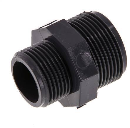 Reducing Double Nipple G1'' x G1 1/4'' PVC-U 16bar (224.8psi) EN 1452-3 [2 Pieces]
