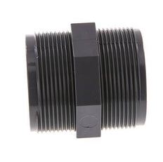 Reducing Double Nipple G2'' PVC-U 16bar (224.8psi) EN 1452-3 [2 Pieces]