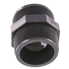 Reducing Double Nipple G2'' PVC-U 16bar (224.8psi) EN 1452-3 [2 Pieces]