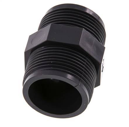 Reducing Double Nipple G1 1/4'' PVC-U 16bar (224.8psi) EN 1452-3 [2 Pieces]