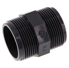 Reducing Double Nipple G1 1/2'' PVC-U 16bar (224.8psi) EN 1452-3 [2 Pieces]