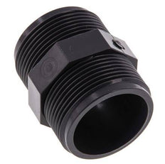Reducing Double Nipple G1 1/2'' PVC-U 16bar (224.8psi) EN 1452-3 [2 Pieces]