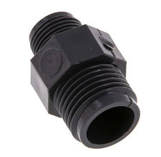 Reducing Double Nipple G3/8'' x G1/2'' PVC-U 16bar (224.8psi) EN 1452-3 [5 Pieces]