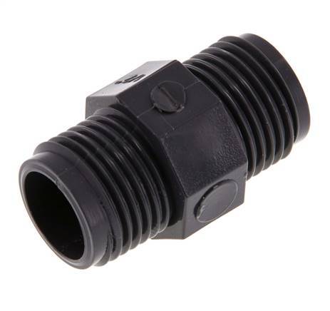 Reducing Double Nipple G1/2'' PVC-U 16bar (224.8psi) EN 1452-3 [5 Pieces]
