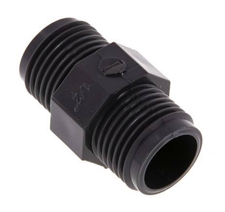 Reducing Double Nipple G1/2'' PVC-U 16bar (224.8psi) EN 1452-3 [5 Pieces]